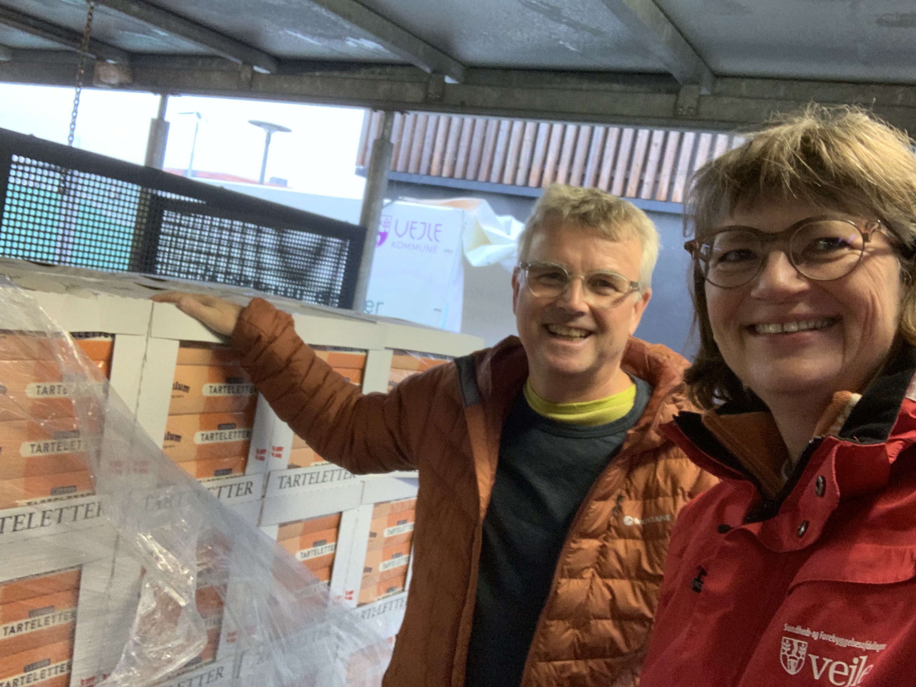 10.000 sponserede tarteletskaller blev delt ud til foreninger og fællesskaber.